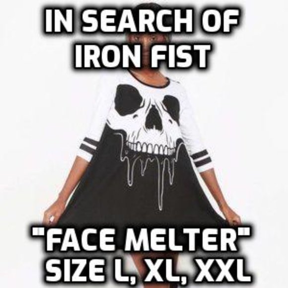 Iron Fist Dresses & Skirts - IN SEARCH OF: Iron Fist "Face Melter" Dress